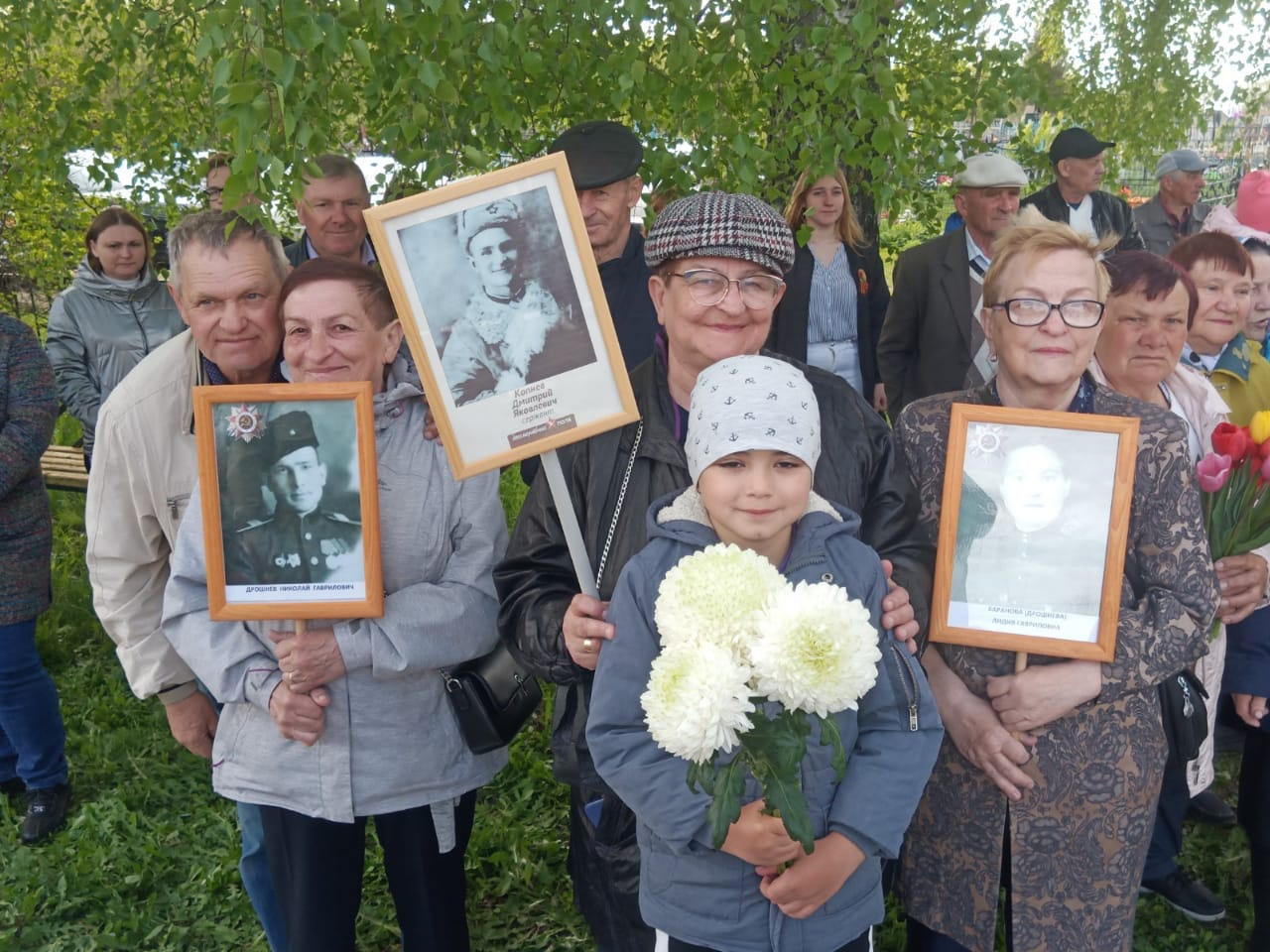 Торжественный митинг, посвященный 78 - й годовщине Победы в ВОВ.