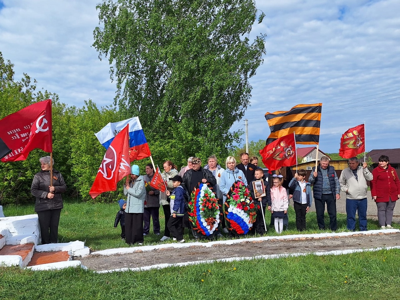 Торжественный митинг в селе Ремизово: 80 лет Победы!.